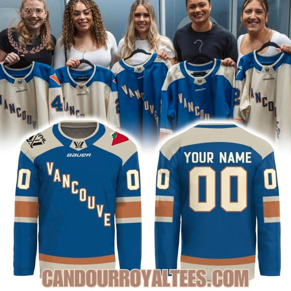 Vancouver Goldeneyes Bauer Home Jersey
