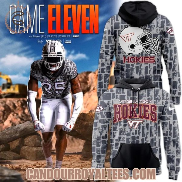 Virginia Tech Football 2025 “Stone Wall” Hoodie