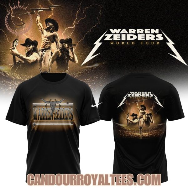 Warren Zeiders 2026 World Tour Thunder Tshirt, Hoodie