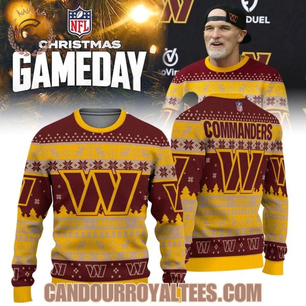 Washington Commanders Christmas Showdown Sweater