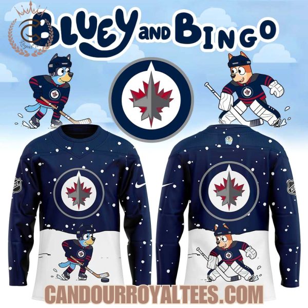 Winnipeg Jets x Bluey & Bingo Jersey