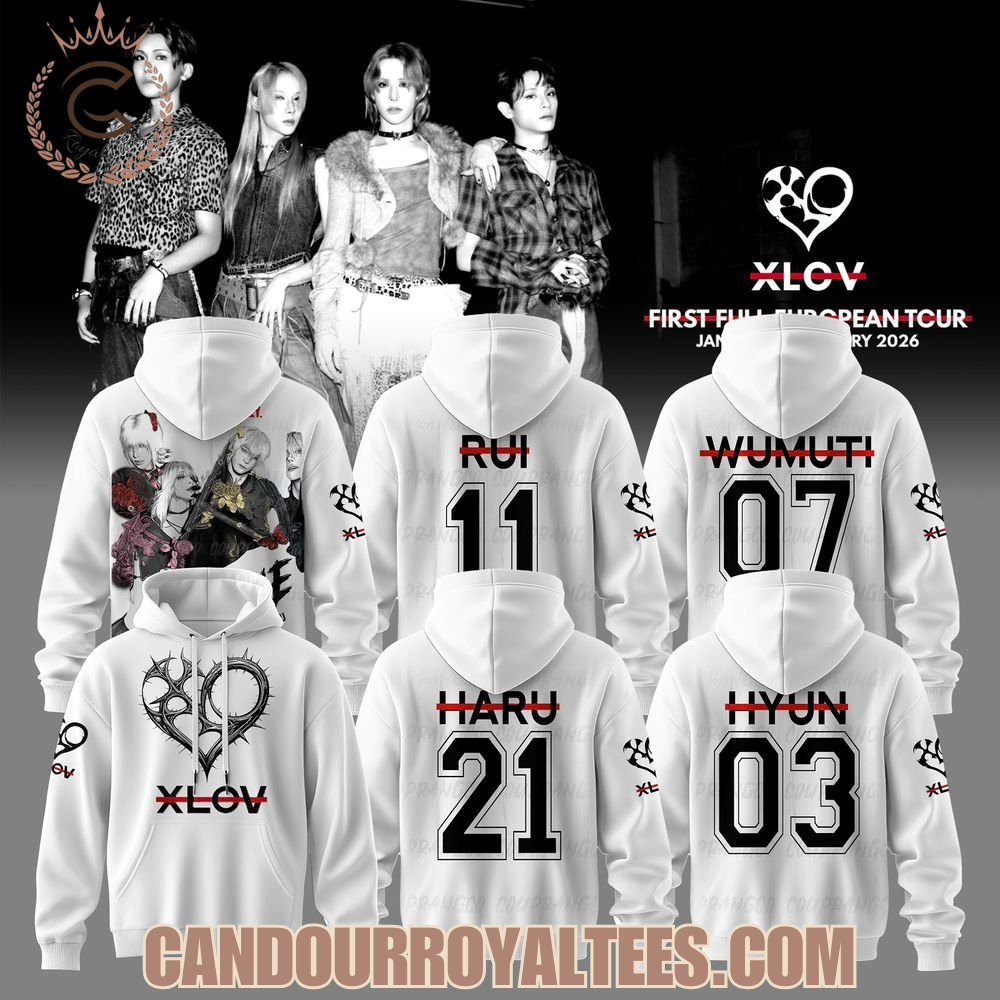 XLOV First Full European Tour 2026 Hoodie XLOV First Full European Tour 2026 Hoodie