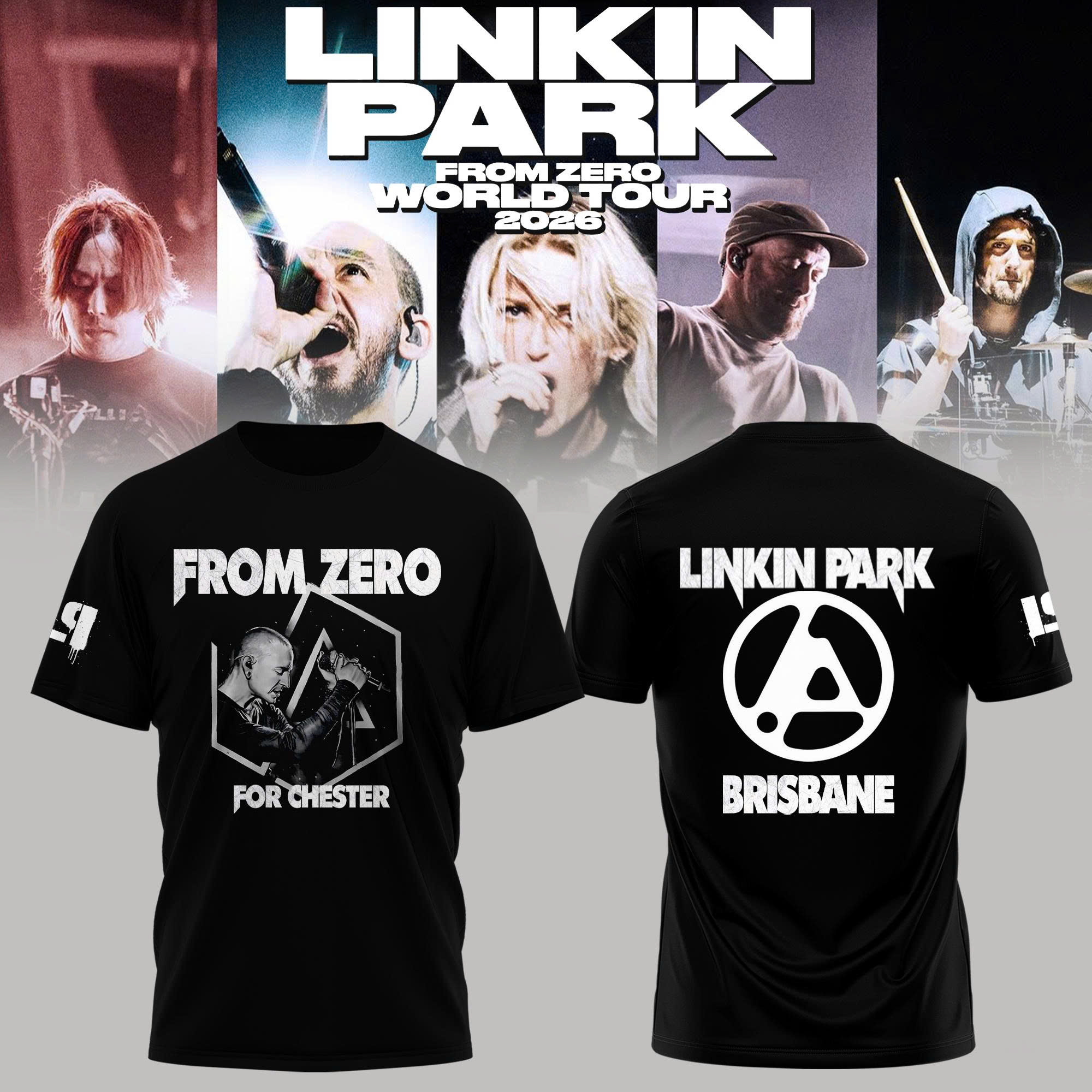 Linkin Park — From Zero World Tour 2026 For Chester T-Shirt Linkin Park — From Zero World Tour 2026 For Chester T-Shirt