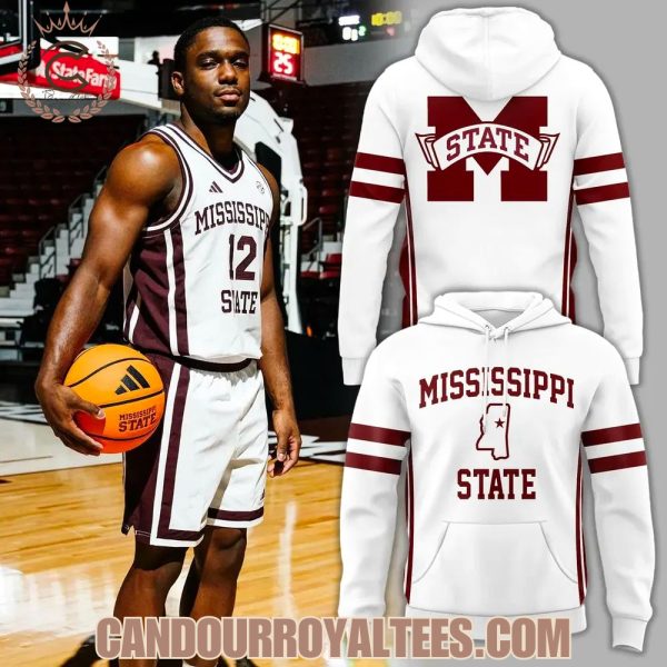 1996 Throwback Uniform Mississippi State Men’s Basketball Hoodie