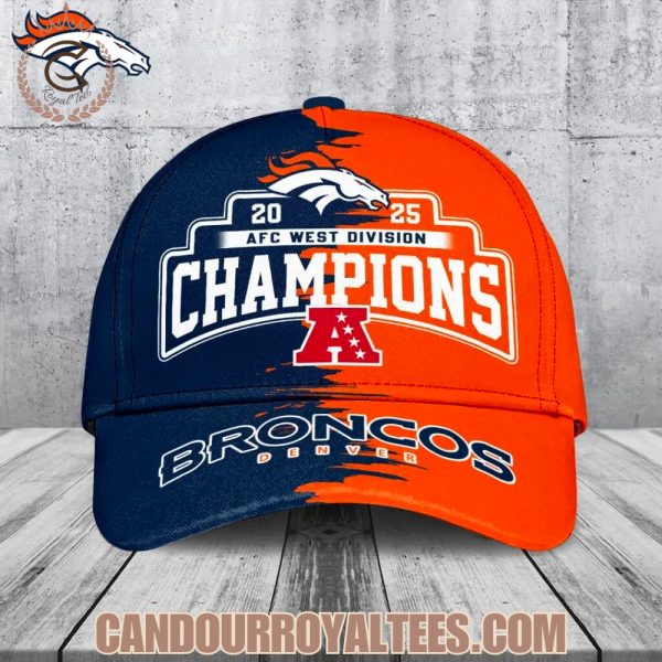 20225 AFC West Champions Denver Broncos Cap