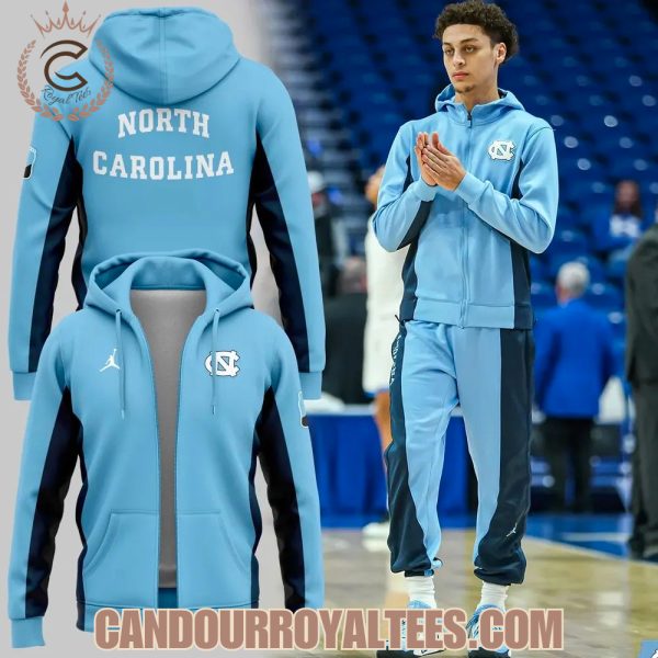 2025 North Carolina Tar Heels Uniform Zip Hoodie