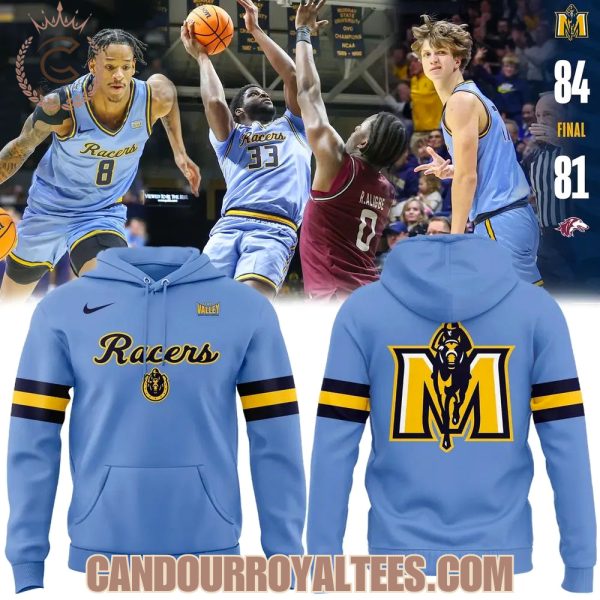 2025 Powder Blue Uniform Murray State Men’s Basketball Hoodie
