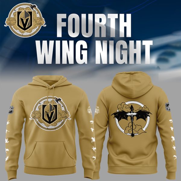 Vegas Golden Knight Fourth Wing Night Hoodie