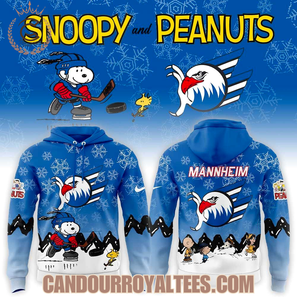 Adler Mannheim x Snoopy and Peanuts Hoodie Adler Mannheim x Snoopy and Peanuts Hoodie