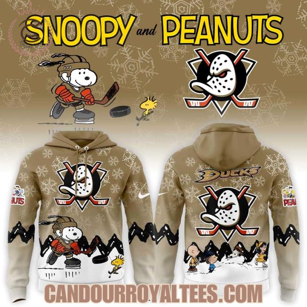 Anaheim Ducks x Snoopy and Peanuts Hoodie