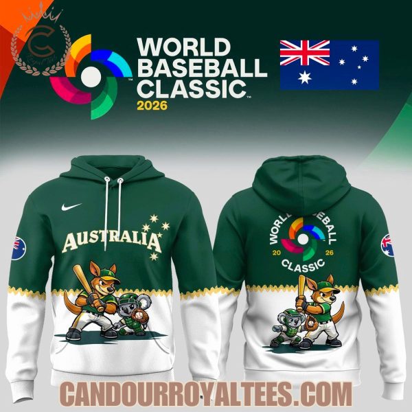 Australia Baseball World Baseball Classic 2026 Edition Hoodie