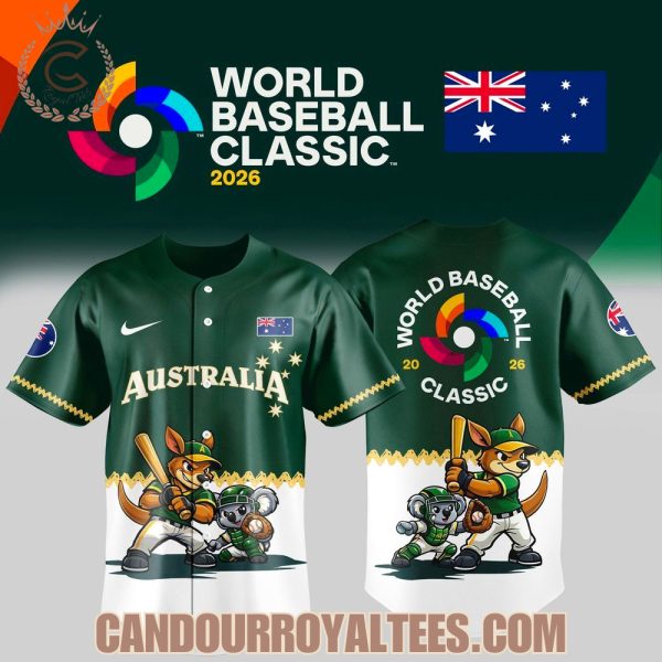 Australia Baseball World Baseball Classic 2026 Edition Jersey