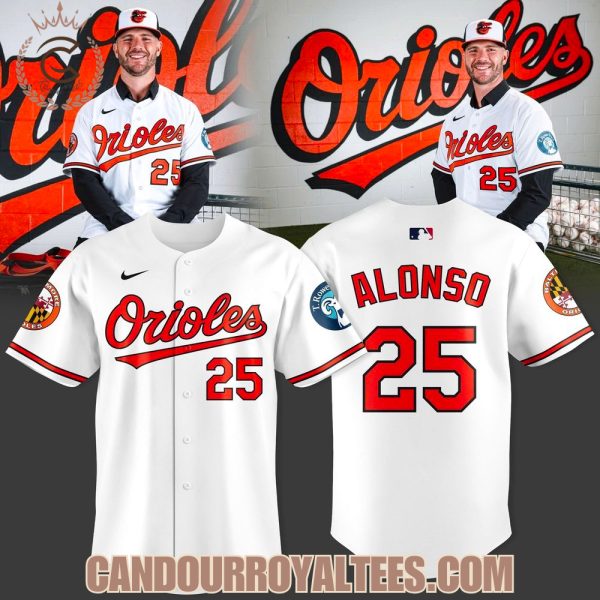 Baltimore Orioles Alonso 25 Jersey