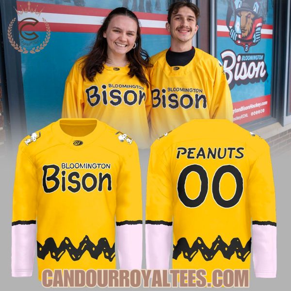 Blommington Bison Peanuts Jersey