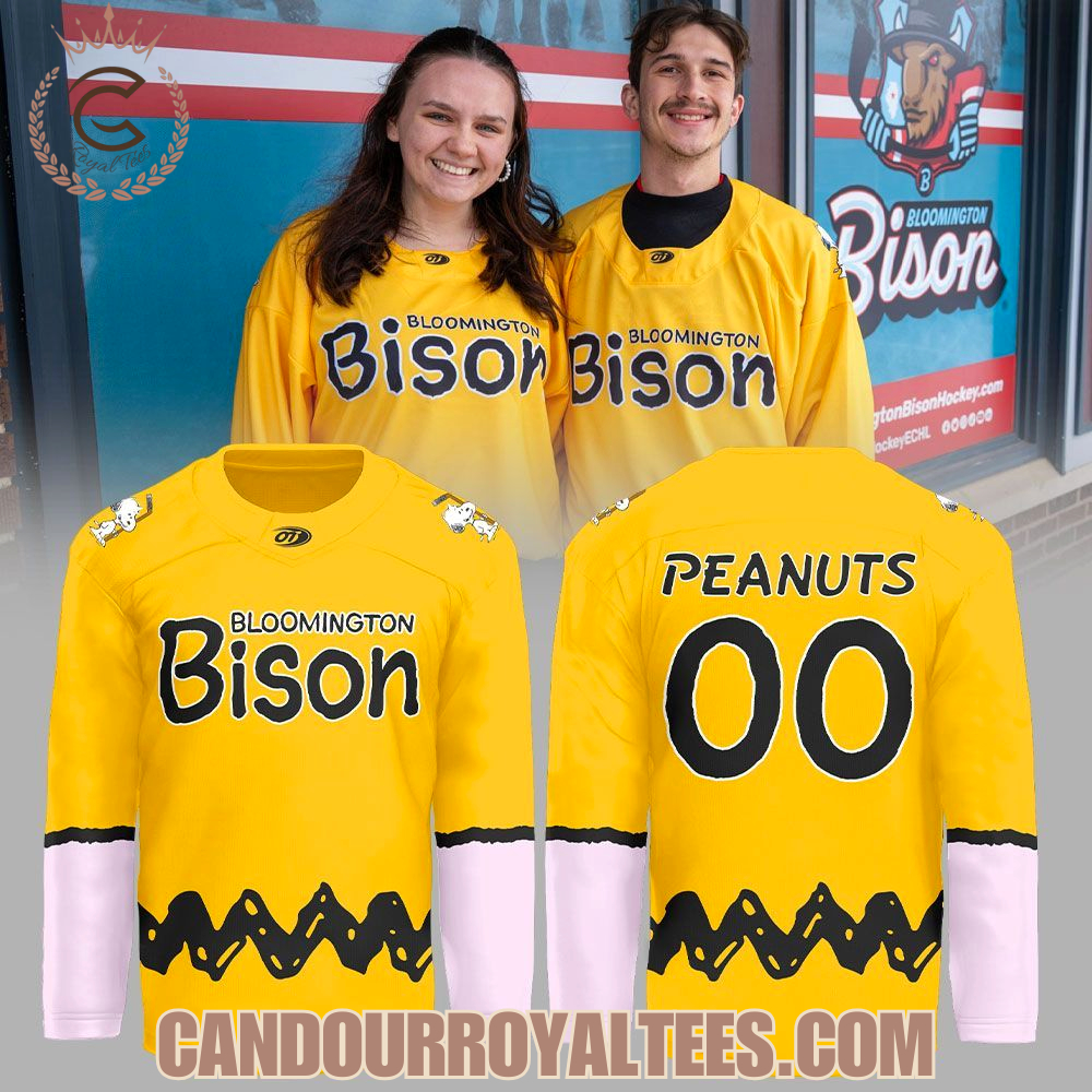 Blommington Bison Peanuts Jersey Blommington Bison Peanuts Jersey