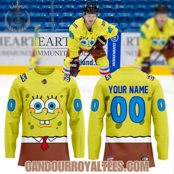 Bloomington Bison SpongeBob Uniform Jersey