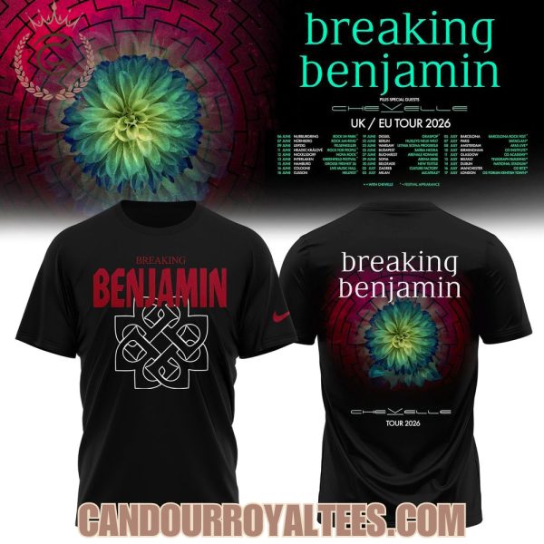 Breaking Benjamin EU/UK Tour 2026 Tshirt, Hoodie