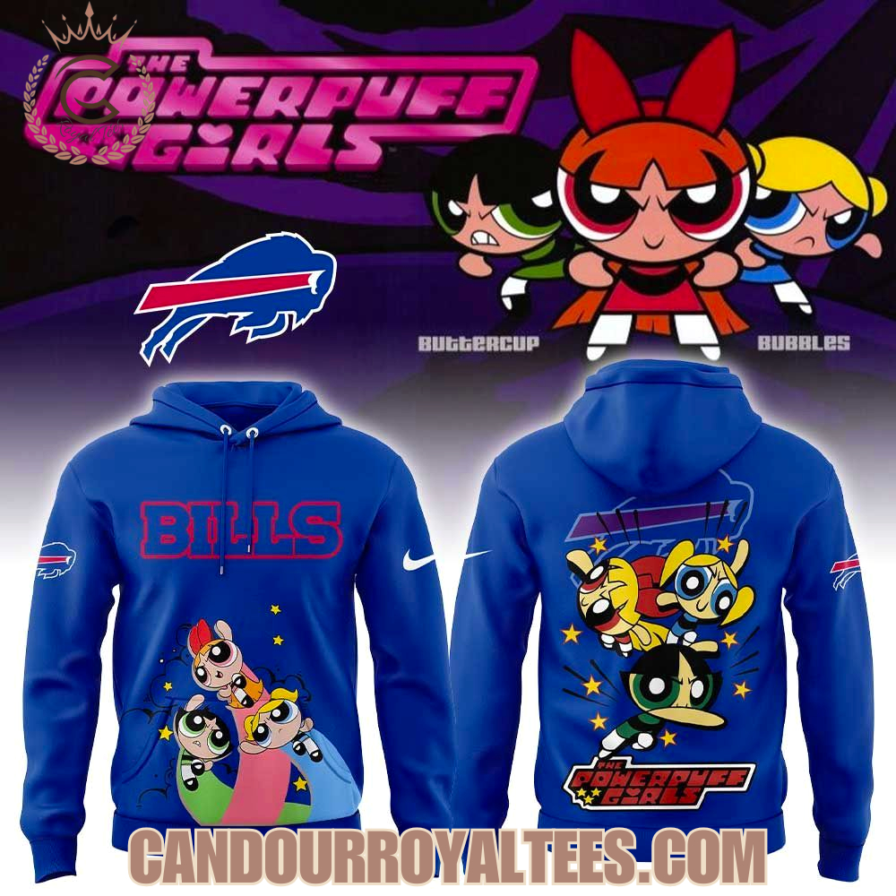 Buffalo Bills The Powerpuff Girls Hoodie Buffalo Bills The Powerpuff Girls Hoodie