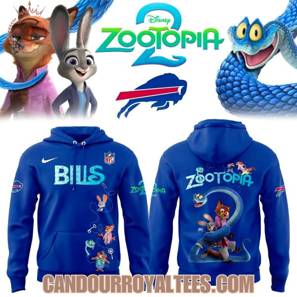 Buffalo Bills Zootopia 2 Hoodie
