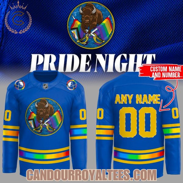 Buffalo Sabres x Pride Night Hockey Jersey