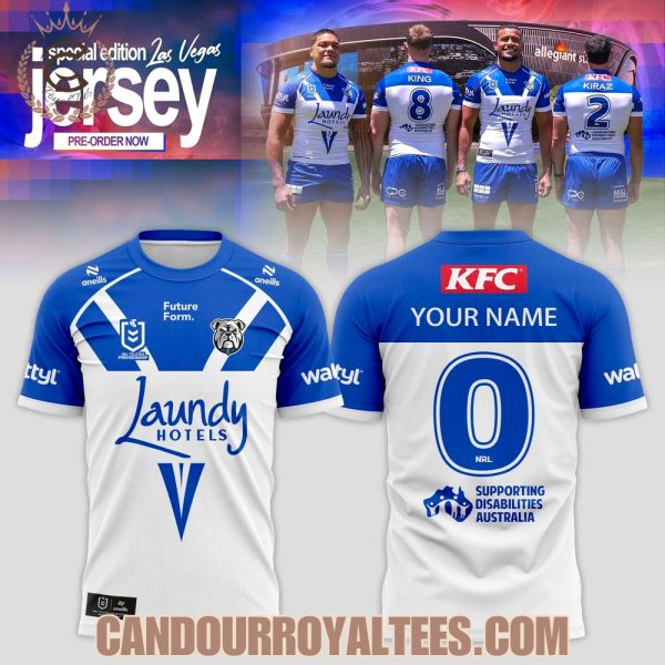 Canterbury-Bankstown Bulldogs 2026 Home Tshirt, Hoodie