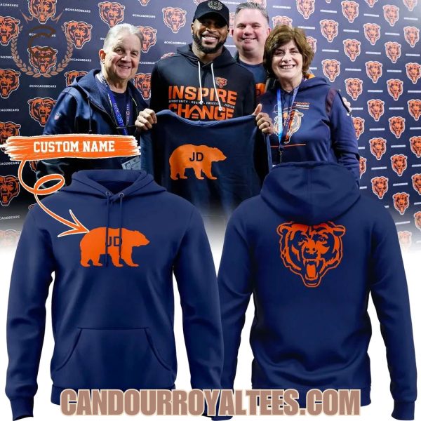 Chicago Bears Mascot Logo Custom Hoodie