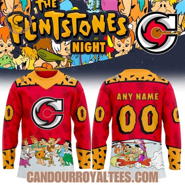 Cincinnati Cyclones The Flintstone Night Hockey Jersey
