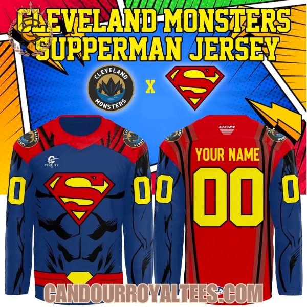 Cleveland Monsters’s Superman Jersey