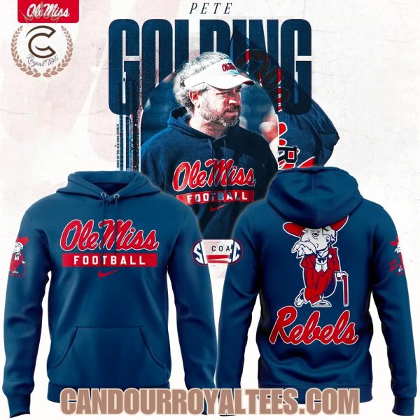 Coach Pete Golding Ole Miss Football Hoodie