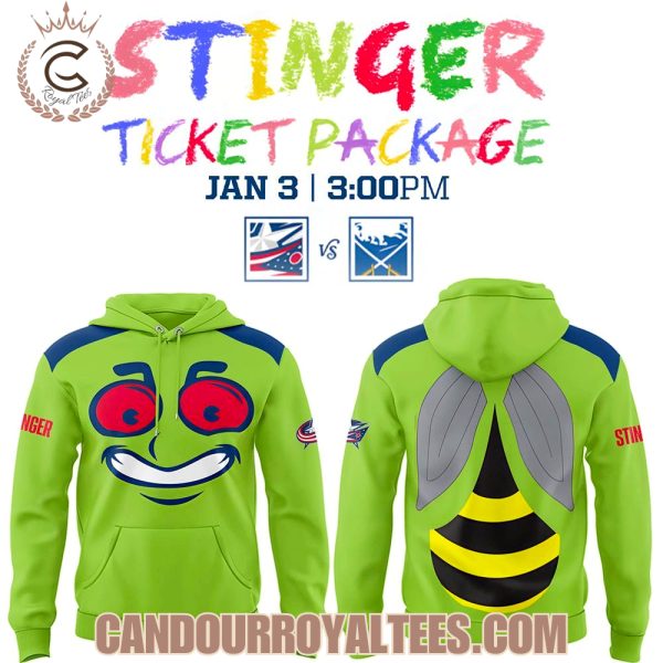 Columbus Blue Jackets Stinger Game Night Hoodie