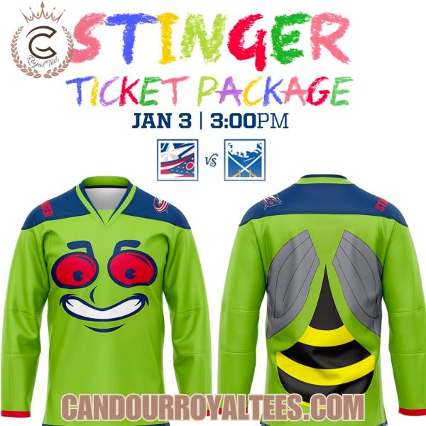 Columbus Blue Jackets Stinger Game Night Jersey