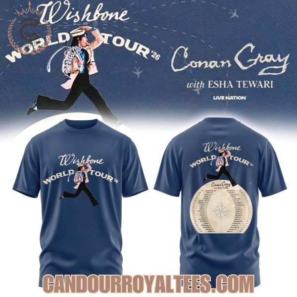 Conan Gray Wishbone World Tour 2026 Tshirt, Hoodie