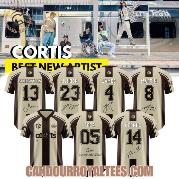 Cortis Mama Awards Rookie Of The Year Football Jersey