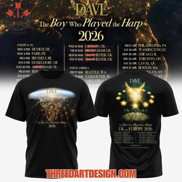 Dave – The Boy Who Played the Harp Hoodie