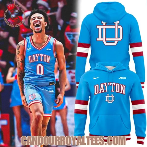 Dayton Flyers Chapel Blue Uniform Hoodie