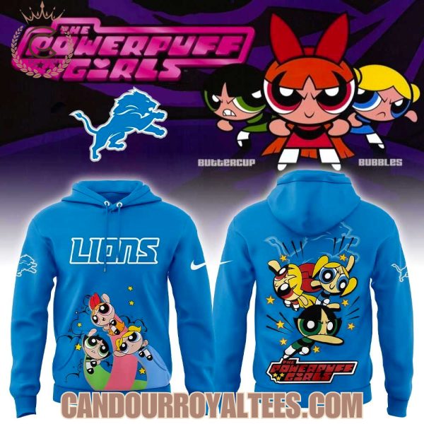 Detroit Lions The Powerpuff Girls Hoodie