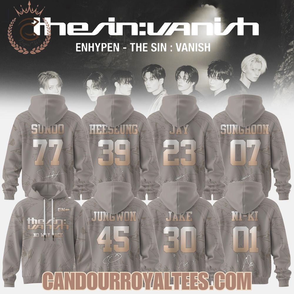 ENHYPEN The Sin Vanish Still Afterlight Ver Hoodie ENHYPEN The Sin Vanish Still Afterlight Ver Hoodie