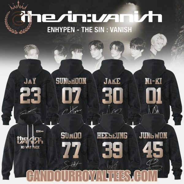 ENHYPEN The Sin Vanish Still Forbidden Ver Hoodie