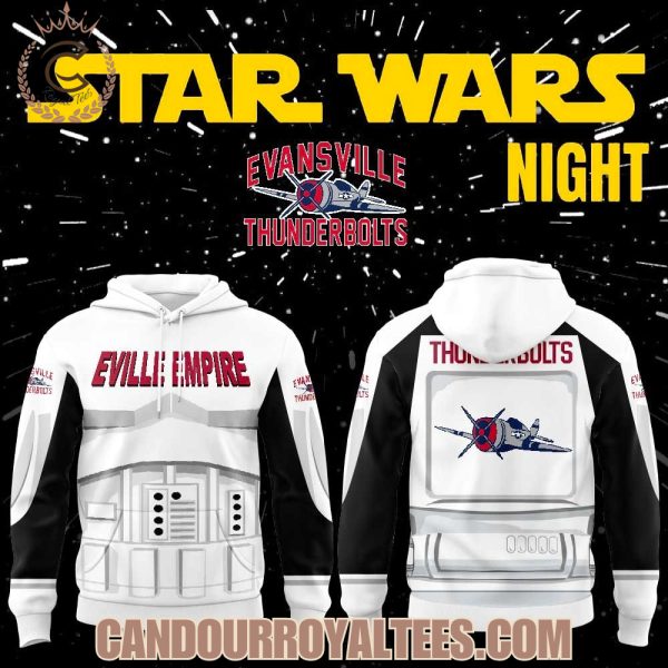 Evansville Thunderbolts Star Wars Night Hoodie