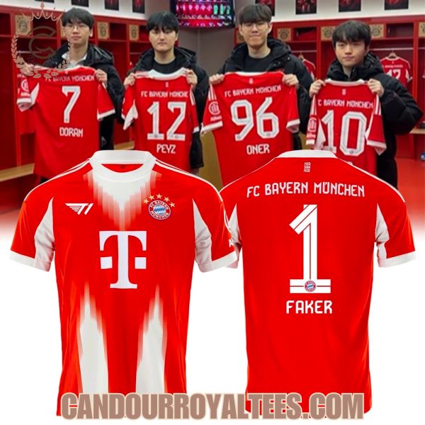 FC Bayern Munich X T1 Football Jersey