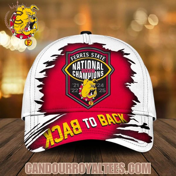 Ferris State Bulldogs 2025 National Champions Cap