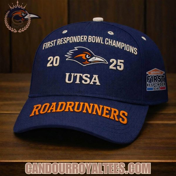 First Responder Bowl Champions 2025 UTSA Roadrunners Cap