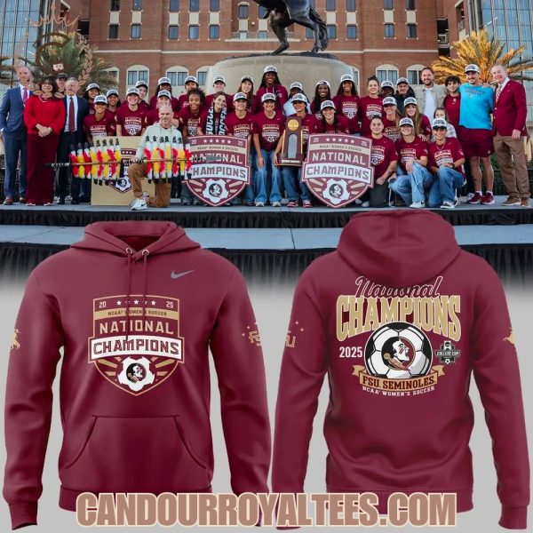 Florida State Seminoles 2025 National Champions Hoodie