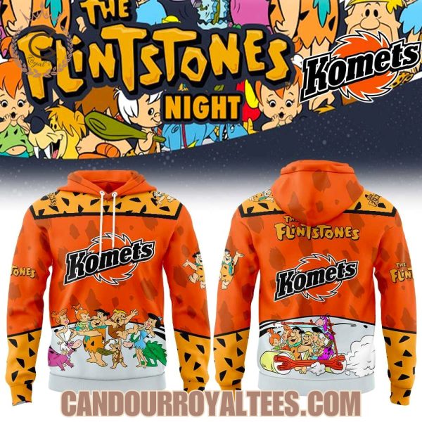 Fort Wayne Komets The Flintstone Night Hoodie