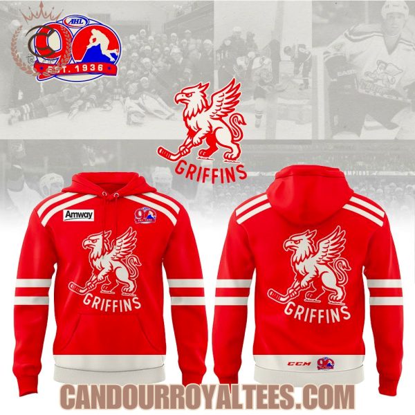 Grand Rapids Griffins 90th Vintage Vibe Hoodie