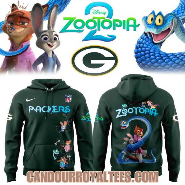 Green Bay Packers Zootopia 2 Hoodie