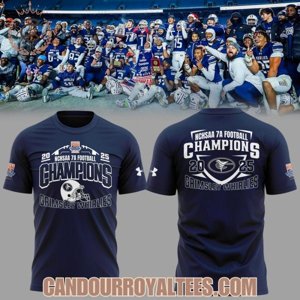 Grimsley Whirlies 7A State Champions 2025 Tshirt, Hoodie