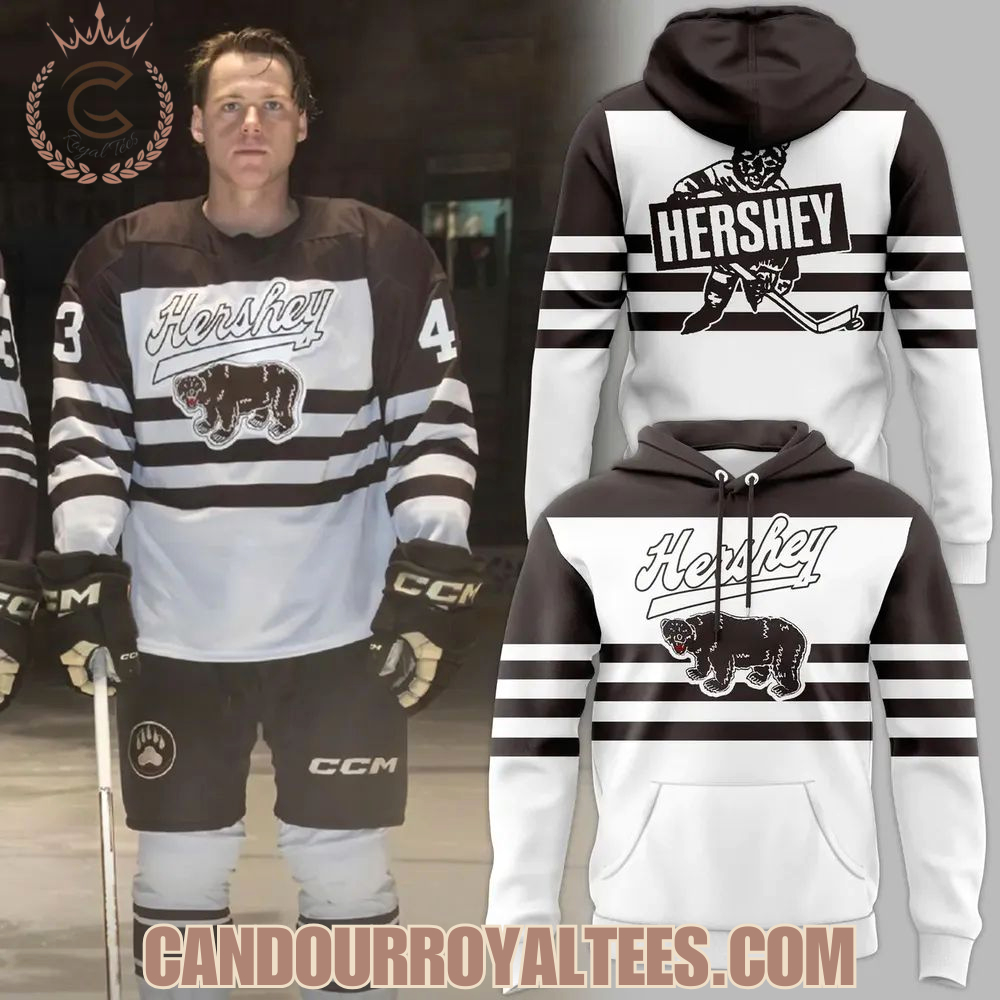Hershey Bears Skating Bear 2025 Hoodie Hershey Bears Skating Bear 2025 Hoodie