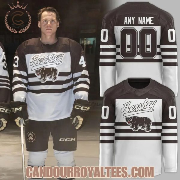 Hershey Bears Skating Bear 2025 Jersey