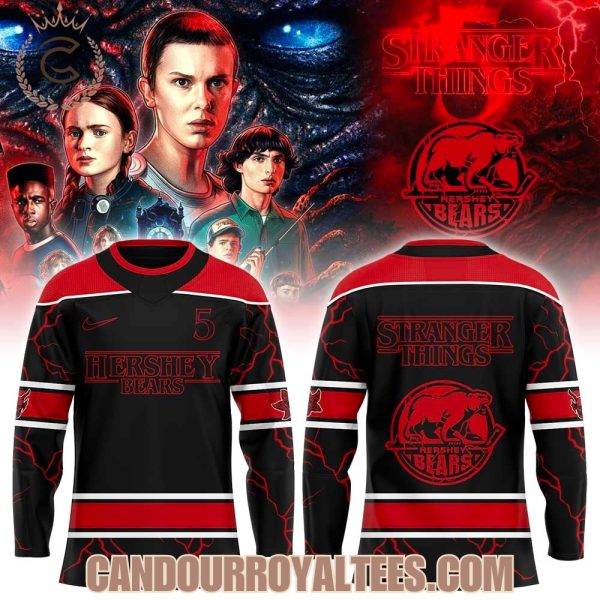Hershey Bears Stranger Things Hockey Jersey